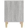 Gray Sonoma bedside table 40x35x50 cm by vidaXL, Nightstands - Ref: Foro24-821870, Price: 31,85 €, Discount: %