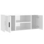 Mueble de TV madera contrachapada blanco brillo 100x35x40 cm de vidaXL, Muebles TV - Ref: Foro24-823093, Precio: 62,19 €, Des...