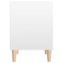 Mesitas de noche 2 unidades blanco brillante 40x35x50 cm de vidaXL, Mesitas de noche - Ref: Foro24-821863, Precio: 56,59 €, D...