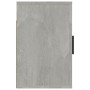 Mesita de noche de pared gris hormigón 50x30x47 cm de vidaXL, Mesitas de noche - Ref: Foro24-816872, Precio: 35,97 €, Descuen...