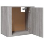 Mesitas de noche de pared 2 uds gris Sonoma 50x30x47 cm de vidaXL, Mesitas de noche - Ref: Foro24-816877, Precio: 43,85 €, De...