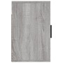 Mesitas de noche de pared 2 uds gris Sonoma 50x30x47 cm de vidaXL, Mesitas de noche - Ref: Foro24-816877, Precio: 43,85 €, De...