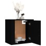 Wall bedside tables 2 pcs black 50x30x47 cm by vidaXL, Nightstands - Ref: Foro24-816867, Price: 59,30 €, Discount: %