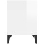 Glossy white nightstand 40x35x50 cm by vidaXL, Nightstands - Ref: Foro24-821878, Price: 39,99 €, Discount: %