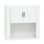 Armario de pared madera contrachapada blanco 80x33x80 cm de vidaXL, Aparadores - Ref: Foro24-816584, Precio: 88,27 €, Descuen...