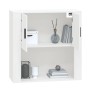 Armario de pared madera contrachapada blanco 80x33x80 cm de vidaXL, Aparadores - Ref: Foro24-816584, Precio: 88,27 €, Descuen...