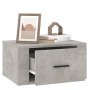 Wall bedside tables 2 pcs concrete gray 50x36x25 cm by vidaXL, Nightstands - Ref: Foro24-816849, Price: 67,83 €, Discount: %