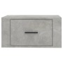 Wall bedside tables 2 pcs concrete gray 50x36x25 cm by vidaXL, Nightstands - Ref: Foro24-816849, Price: 67,83 €, Discount: %