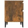 Smoked oak bedside table 40x35x50 cm by vidaXL, Lockers and storage cabinets - Ref: Foro24-821852, Price: 40,70 €, Discount: %