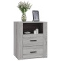 Mesita de noche madera contrachapada gris Sonoma 50x36x60 cm de vidaXL, Mesitas de noche - Ref: Foro24-816734, Precio: 65,86 ...