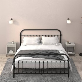 Bedside tables 2 units concrete gray 40x35x50 cm by vidaXL, Nightstands - Ref: Foro24-821883, Price: 52,99 €, Discount: %