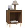 Nightstands 2 units brown oak 40x35x50 cm by vidaXL, Nightstands - Ref: Foro24-821873, Price: 35,34 €, Discount: %