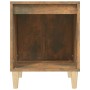 Smoked oak bedside table 40x35x50 cm by vidaXL, Nightstands - Ref: Foro24-821868, Price: 32,78 €, Discount: %