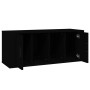 Mueble para TV madera contrachapada negra 100x35x40 cm de vidaXL, Muebles TV - Ref: Foro24-816801, Precio: 43,46 €, Descuento: %