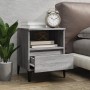 Nightstands 2 units gray Sonoma 40x35x50 cm by vidaXL, Closets and storage - Ref: Foro24-821823, Price: 83,79 €, Discount: %