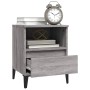 Nightstands 2 units gray Sonoma 40x35x50 cm by vidaXL, Closets and storage - Ref: Foro24-821823, Price: 83,79 €, Discount: %