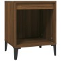 Brown oak bedside table 40x35x50 cm by vidaXL, Nightstands - Ref: Foro24-821888, Price: 26,04 €, Discount: %