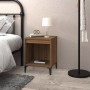 Brown oak bedside table 40x35x50 cm by vidaXL, Nightstands - Ref: Foro24-821888, Price: 26,04 €, Discount: %