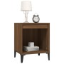 Brown oak bedside table 40x35x50 cm by vidaXL, Nightstands - Ref: Foro24-821888, Price: 26,04 €, Discount: %