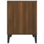 Brown oak bedside table 40x35x50 cm by vidaXL, Nightstands - Ref: Foro24-821888, Price: 26,04 €, Discount: %