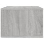 Mesita de noche de pared gris Sonoma 50x36x25 cm de vidaXL, Mesitas de noche - Ref: Foro24-816852, Precio: 39,71 €, Descuento: %