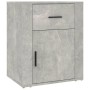 Bedside table made of gray concrete plywood, measuring 50x36x60 cm. by vidaXL, Nightstands - Ref: Foro24-816724, Price: 66,01...