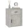 Bedside table made of gray concrete plywood, measuring 50x36x60 cm. by vidaXL, Nightstands - Ref: Foro24-816724, Price: 66,01...