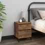 Two smoked oak bedside tables 40x35x50 cm by vidaXL, Lockers and storage cabinets - Ref: Foro24-821853, Price: 73,99 €, Disco...