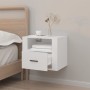 White wall bedside table 50x36x40 cm by vidaXL, Nightstands - Ref: Foro24-816880, Price: 52,02 €, Discount: %