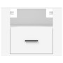 White wall bedside table 50x36x40 cm by vidaXL, Nightstands - Ref: Foro24-816880, Price: 52,02 €, Discount: %