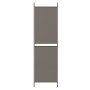 Divider screen with 4 anthracite gray fabric panels 200x220 cm by vidaXL, Room dividers - Ref: Foro24-350248, Price: 35,99 €,...