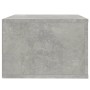 Mesita de noche de pared color gris hormigón 50x36x25 cm de vidaXL, Mesitas de noche - Ref: Foro24-816848, Precio: 38,61 €, D...