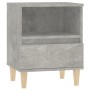 Concrete gray bedside table 40x35x50 cm by vidaXL, Nightstands - Ref: Foro24-821802, Price: 40,95 €, Discount: %