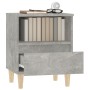 Concrete gray bedside table 40x35x50 cm by vidaXL, Nightstands - Ref: Foro24-821802, Price: 40,95 €, Discount: %