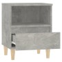 Concrete gray bedside table 40x35x50 cm by vidaXL, Nightstands - Ref: Foro24-821802, Price: 40,95 €, Discount: %