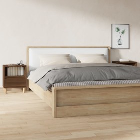 Nightstands 2 units brown oak 40x35x50 cm by vidaXL, Nightstands - Ref: Foro24-821809, Price: 69,82 €, Discount: %