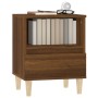 Nightstands 2 units brown oak 40x35x50 cm by vidaXL, Nightstands - Ref: Foro24-821809, Price: 69,82 €, Discount: %