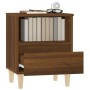 Nightstands 2 units brown oak 40x35x50 cm by vidaXL, Nightstands - Ref: Foro24-821809, Price: 69,82 €, Discount: %