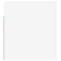 Mesitas de noche de pared 2 uds blanco 50x36x40 cm de vidaXL, Mesitas de noche - Ref: Foro24-816881, Precio: 68,90 €, Descuen...