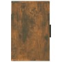 Mesita de noche de pared color roble ahumado 50x30x47 cm de vidaXL, Mesitas de noche - Ref: Foro24-816874, Precio: 35,97 €, D...