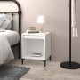 White nightstand 40x35x50 cm by vidaXL, Nightstands - Ref: Foro24-821874, Price: 35,68 €, Discount: %