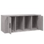 TV-Schrank aus grauem Sonoma-Sperrholz, 100 x 35 x 40 cm von vidaXL, TV-Möbel - Ref: Foro24-816806, Preis: 66,86 €, Rabatt: %