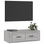 Sonoma gray plywood hanging TV cabinet 80x36x25 cm by vidaXL, TV Furniture - Ref: Foro24-816838, Price: 48,99 €, Discount: %