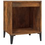 Smoked oak bedside table 40x35x50 cm by vidaXL, Nightstands - Ref: Foro24-821884, Price: 34,27 €, Discount: %