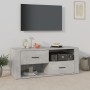 Concrete gray plywood TV cabinet 100x35x40 cm by vidaXL, TV Furniture - Ref: Foro24-823103, Price: 83,91 €, Discount: %