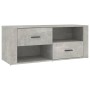 Mueble para TV contrachapada gris hormigón 100x35x40 cm de vidaXL, Muebles TV - Ref: Foro24-823103, Precio: 84,99 €, Descuent...