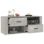 Mueble para TV contrachapada gris hormigón 100x35x40 cm de vidaXL, Muebles TV - Ref: Foro24-823103, Precio: 84,99 €, Descuent...