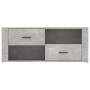 Mueble para TV contrachapada gris hormigón 100x35x40 cm de vidaXL, Muebles TV - Ref: Foro24-823103, Precio: 84,99 €, Descuent...