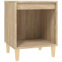 Oak Sonoma bedside table 40x35x50 cm by vidaXL, Nightstands - Ref: Foro24-821864, Price: 35,45 €, Discount: %