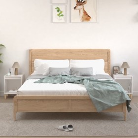 Nachttische 2 Einheiten weiß 40x35x50 cm von vidaXL, Nachttische - Ref: Foro24-821859, Preis: 48,39 €, Rabatt: %